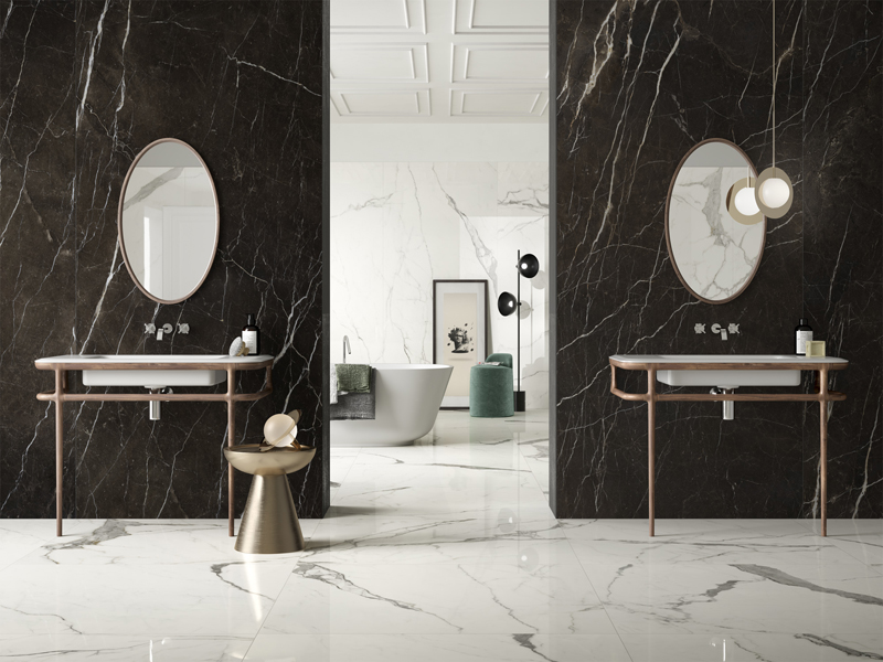 Vanity collection by #CottoDEste - images by #TerzoPiano - #marble classic beauty