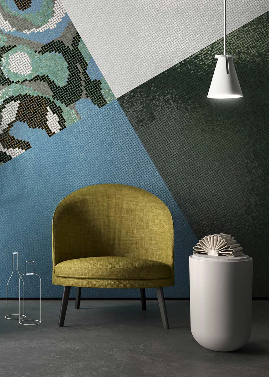 @TerzoPiano - Mosaico+ Melted Rose Blue
