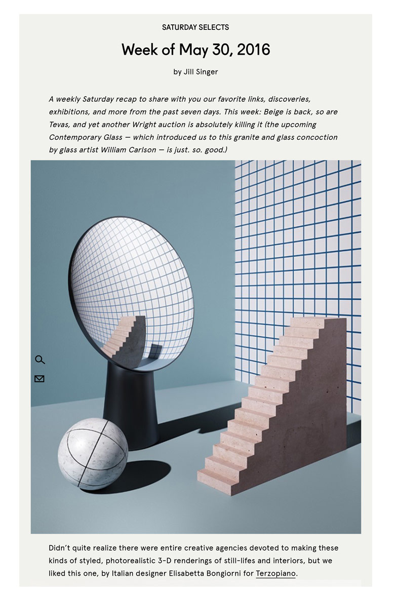 @sightunseen selects @terzopiano project #MATERIALSANDSHAPES