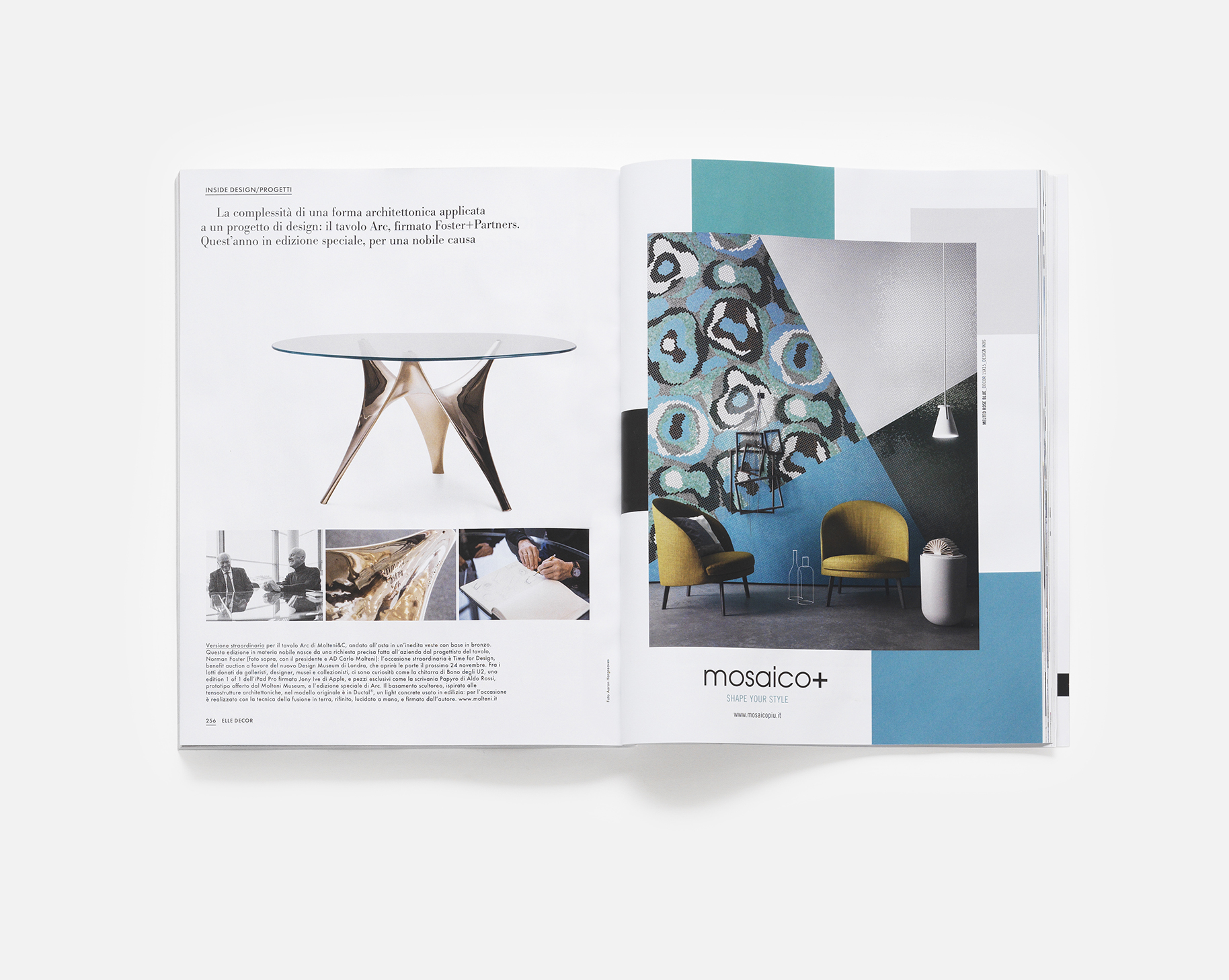 Mosaico Più Elle Decor maggio 2106 || Image by @TerzoPiano