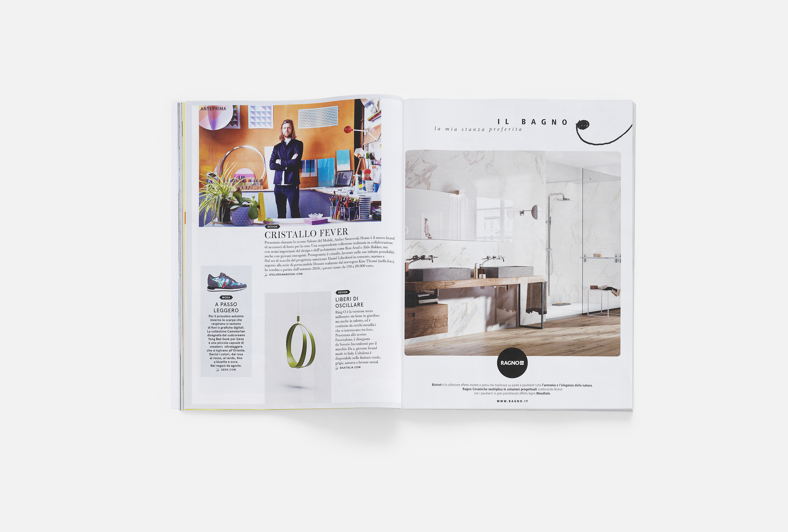 Su #Living immagine adv che #TerzoPiano ha realizzato per #Ragno 