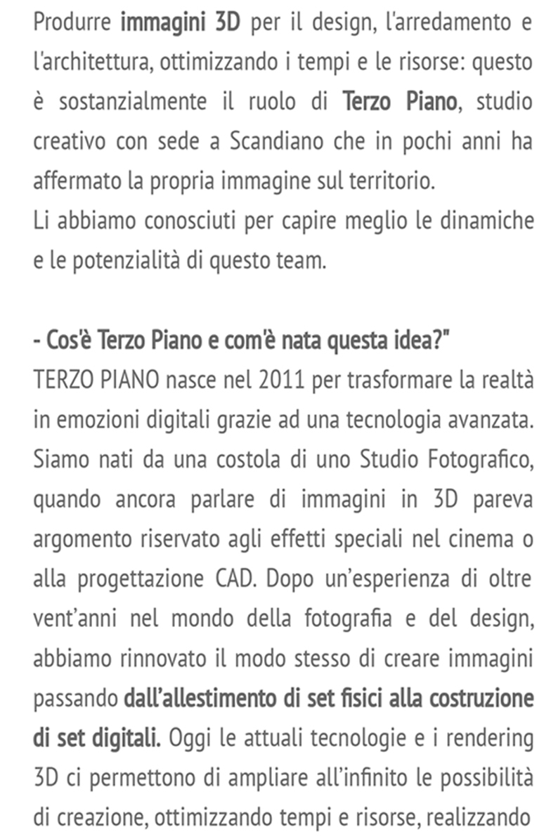 Atelier Emilia || #TERZOPIANO interview