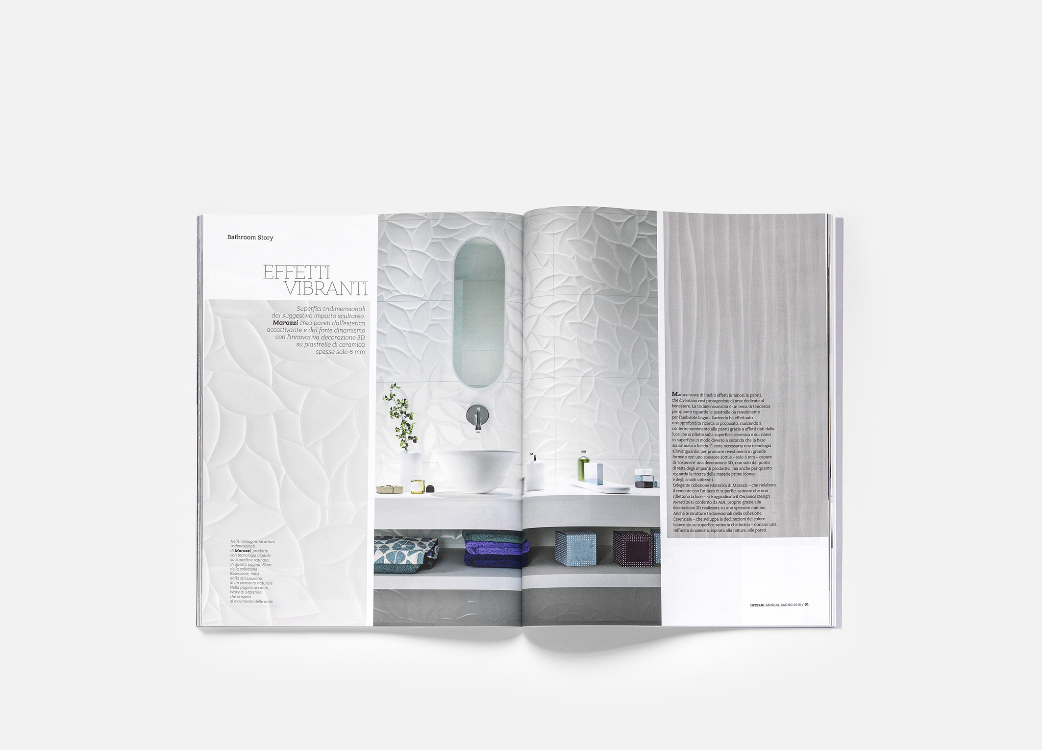 Annual Bagno 2016 INTERNI || TERZOPIANO IMAGES MARAZZI