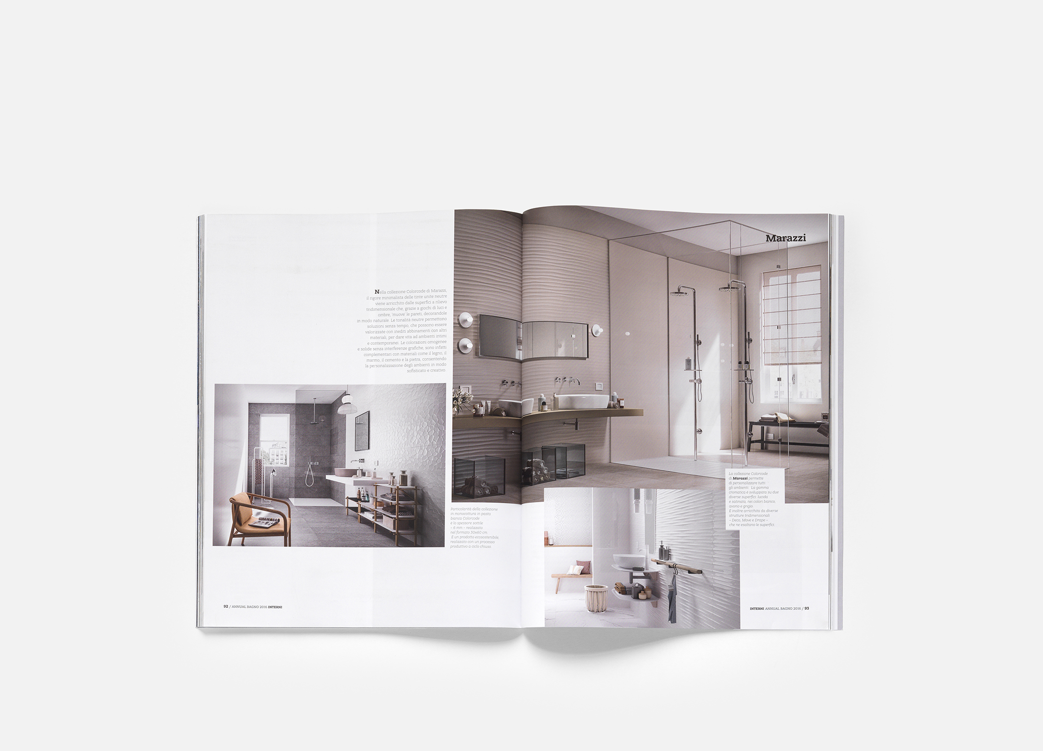 Annual Bagno 2016 INTERNI || TERZOPIANO IMAGES MARAZZI