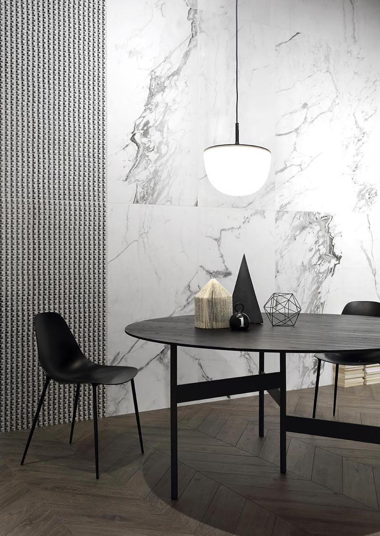 #terzopiano at #Cersaie interior styling for #ceramichefioranese || THANKS TO #fontanaarte #livingdivani #opinionciatti