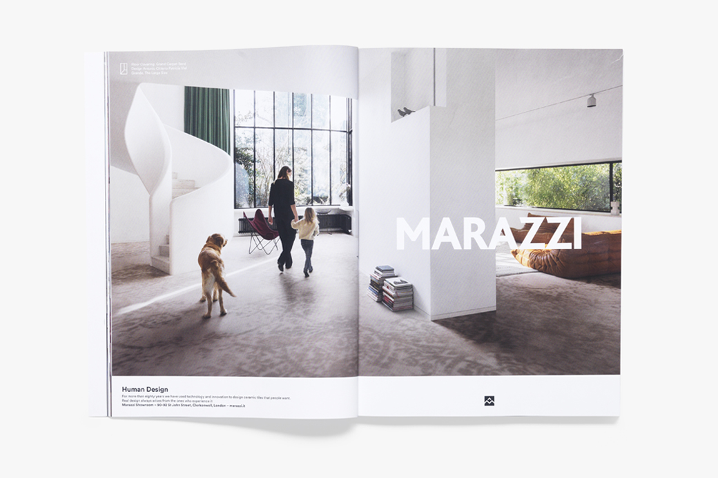 Terzo Piano photomontage for Human Design Campaign by Marazzi - AD Studio Blanco