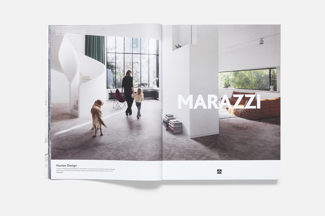 Terzo Piano photomontage for Human Design Campaign by Marazzi - AD Studio Blanco