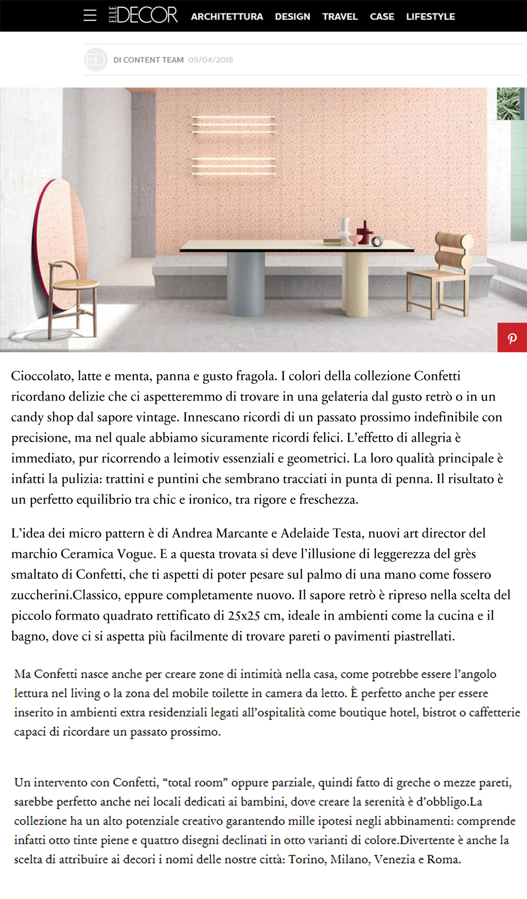 terzo piano images elle decor italy confetti vogue art direction marcante testa 01