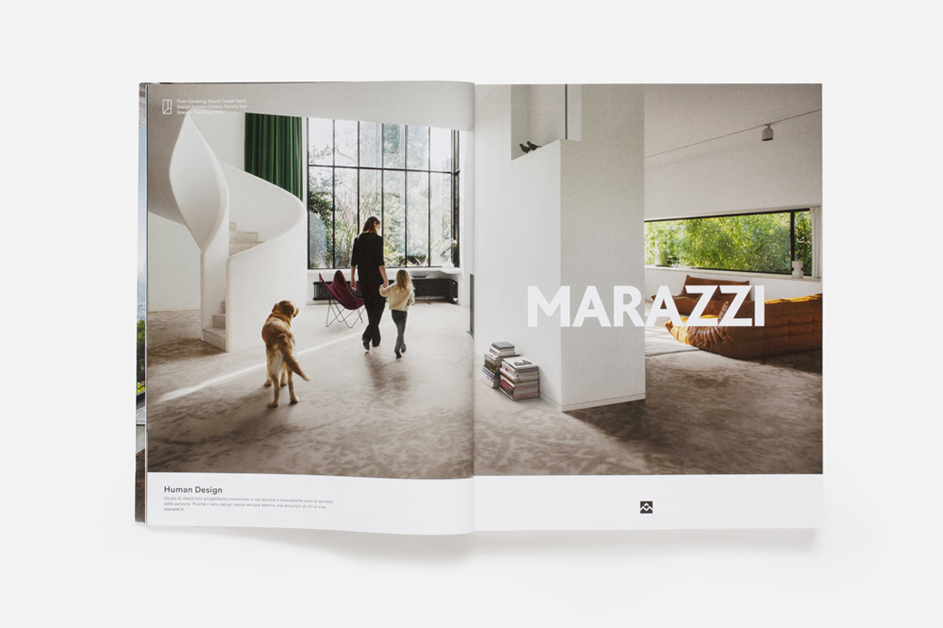 Terzo Piano photomontage for Human Design Campaign by Marazzi - AD Studio Blanco