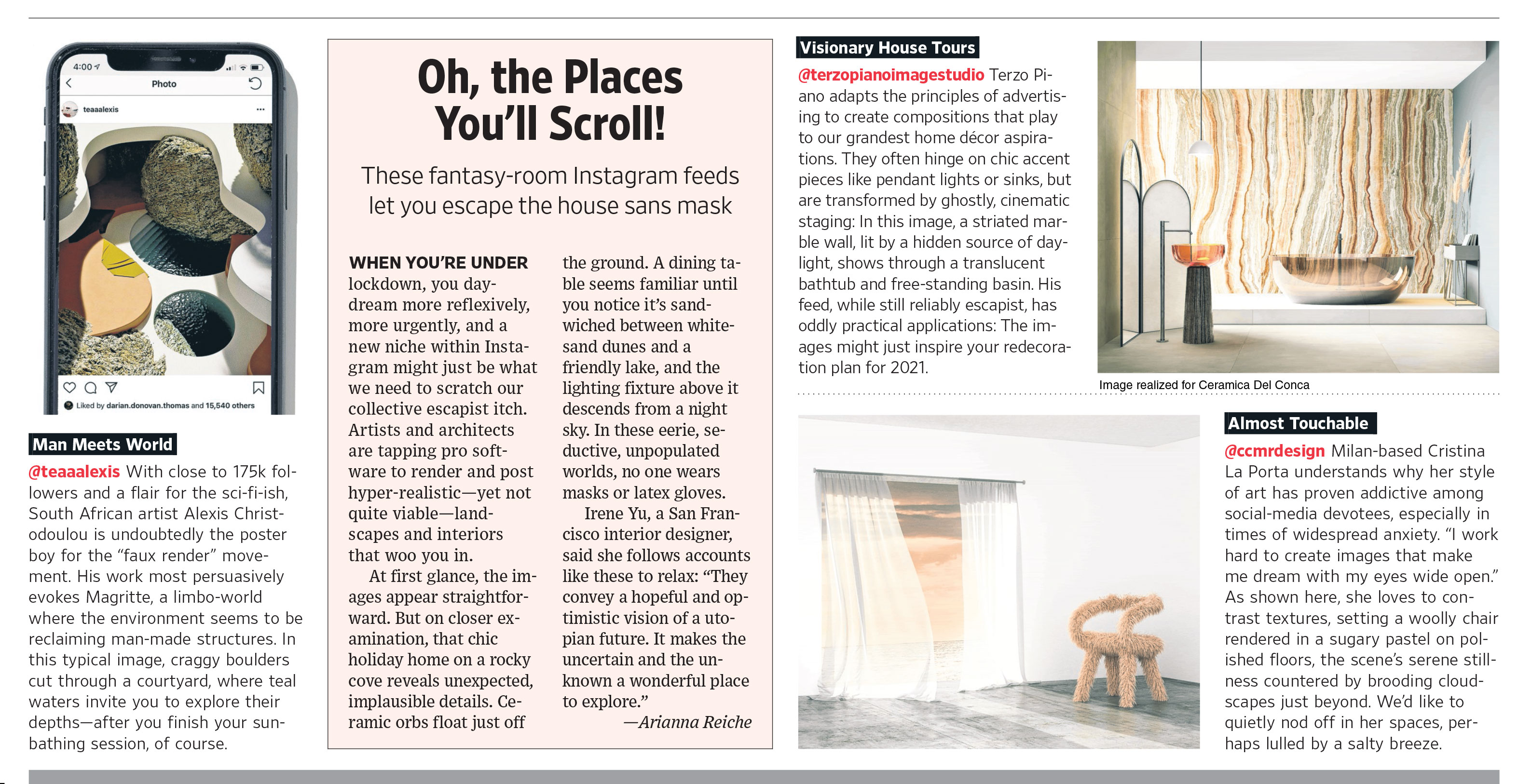 THE WALL STREET JOURNAL // TERZO PIANO