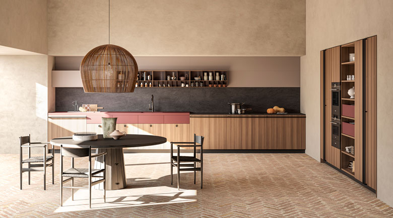 Toncelli kitchen Systema / Art Direction ar-o-studio / 3D Art Terzo Piano