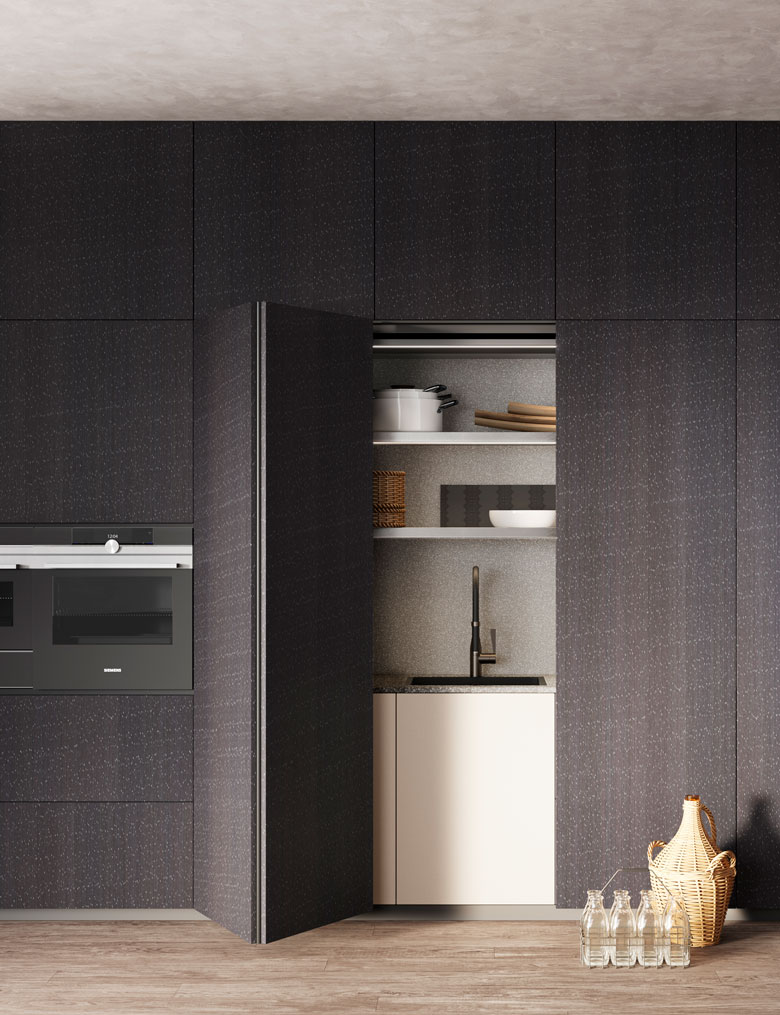 Toncelli kitchen Systema / Art Direction ar-o-studio / 3D Art Terzo Piano