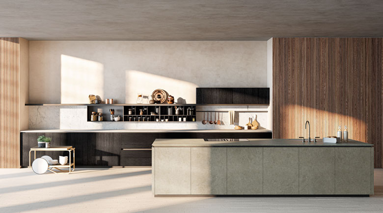 Terzo Piano image realization for Toncelli / Wind kitchen system