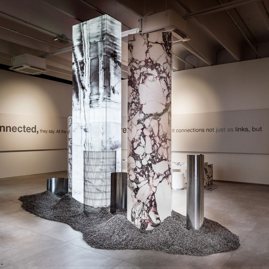 Archetipi design exhibition by Terzo Piano for Fiandre / Iris Group @ Cersaie 2021