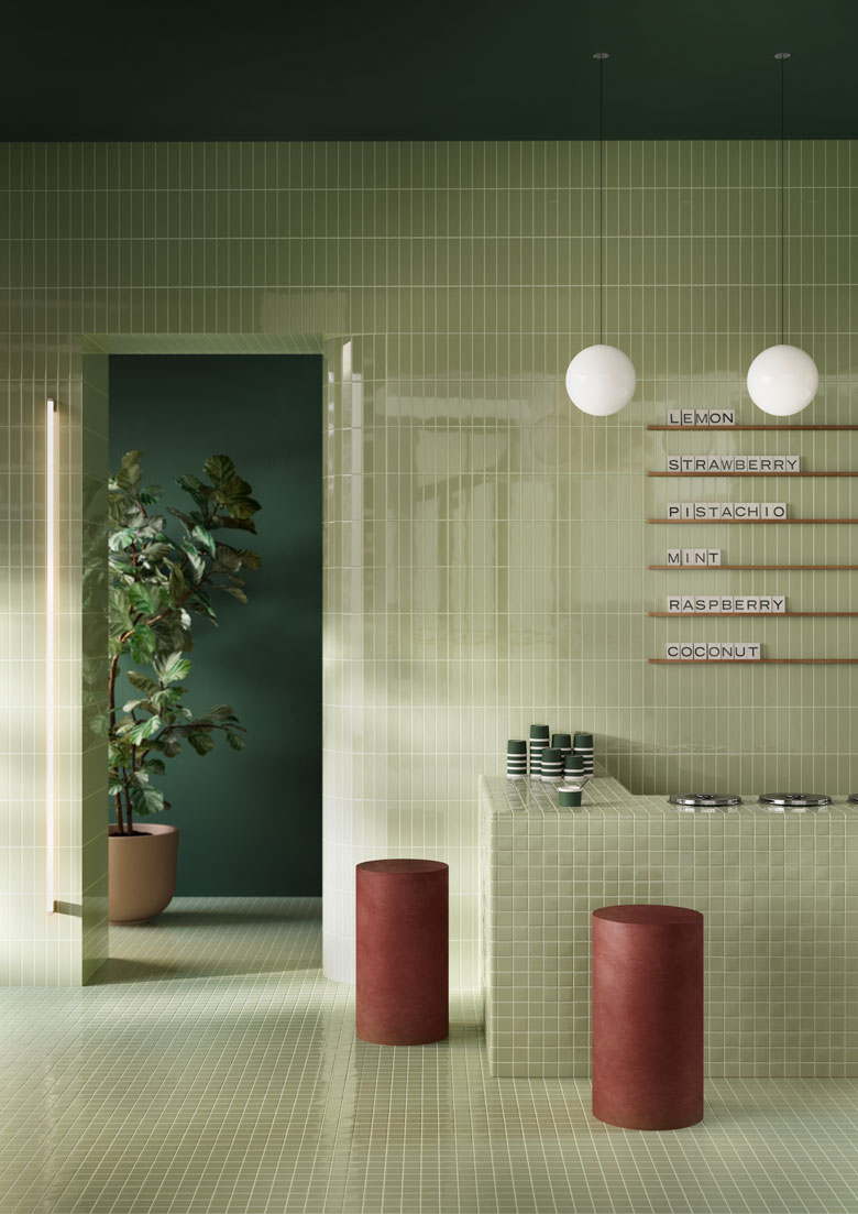 Kerarkoll Fugabella Color Collection - Terzo Piano styling and realization