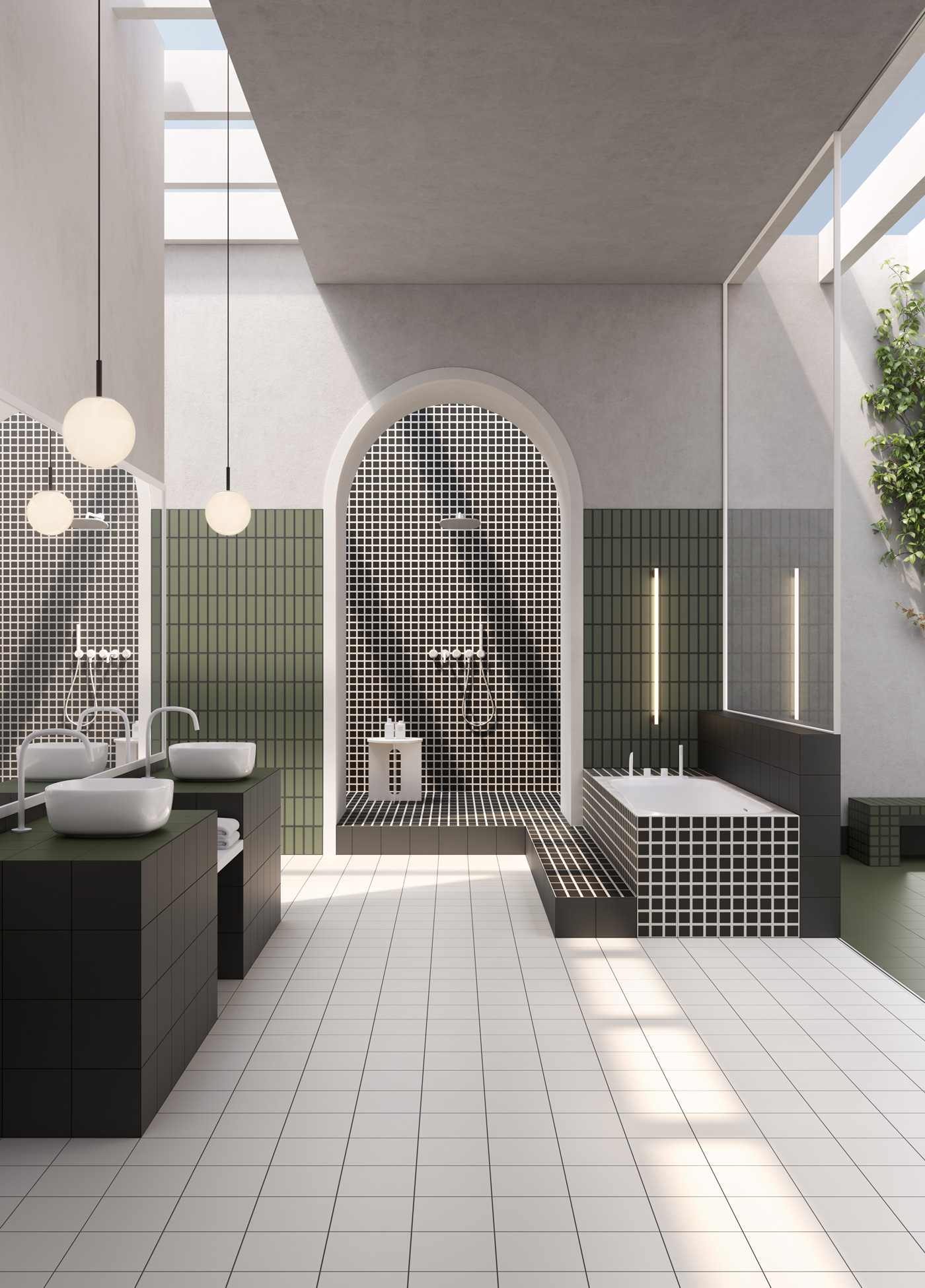 Terzo Piano x Quintessenza Ceramiche / bathroom