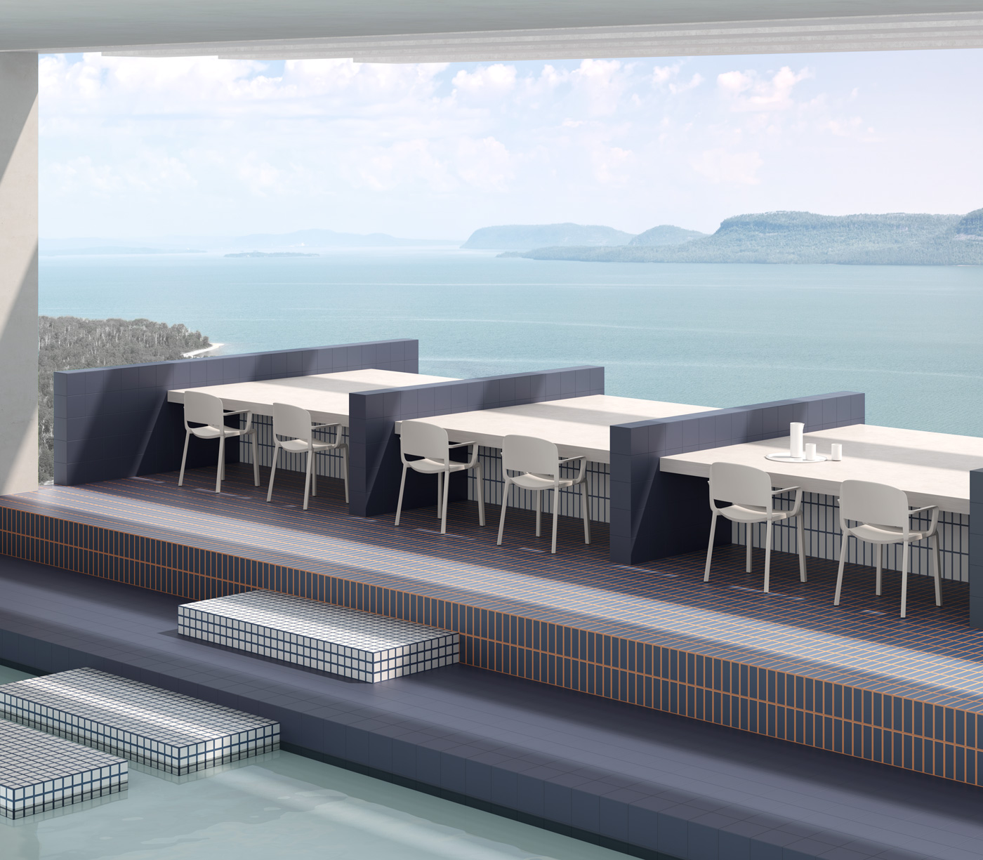 Terzo Piano x Quintessenza Ceramiche / restaurant