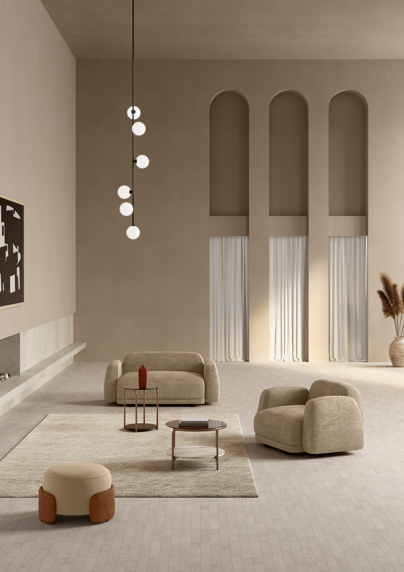 Manfredi Living Landascape | Terzo Piano image production | Fabio Fantolino Art Direction | Styling Elisabetta Bongiorni