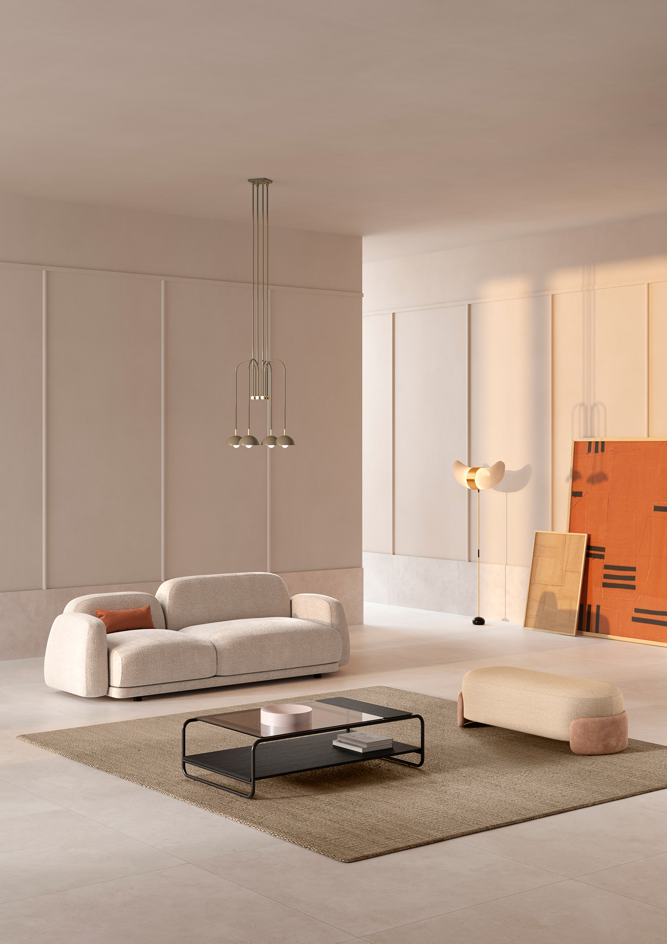 Manfredi Living Landascape | Terzo Piano image production | Fabio Fantolino Art Direction | Styling Elisabetta Bongiorni